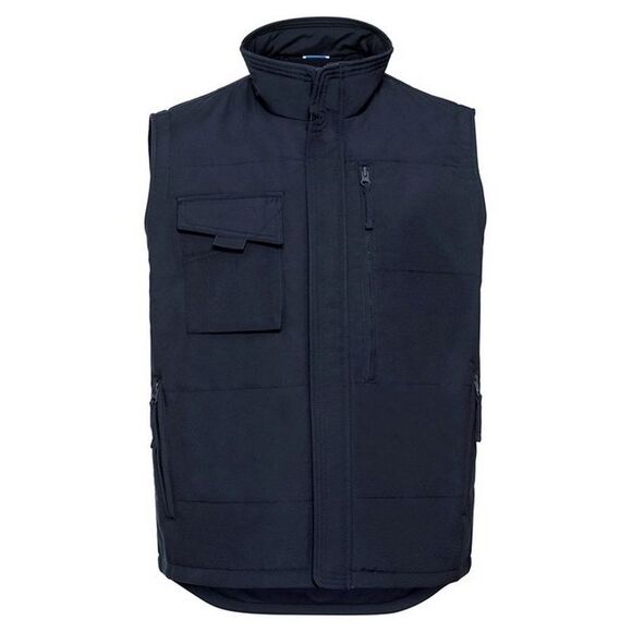 Russell Mens Heavy Duty Vest / French Navy